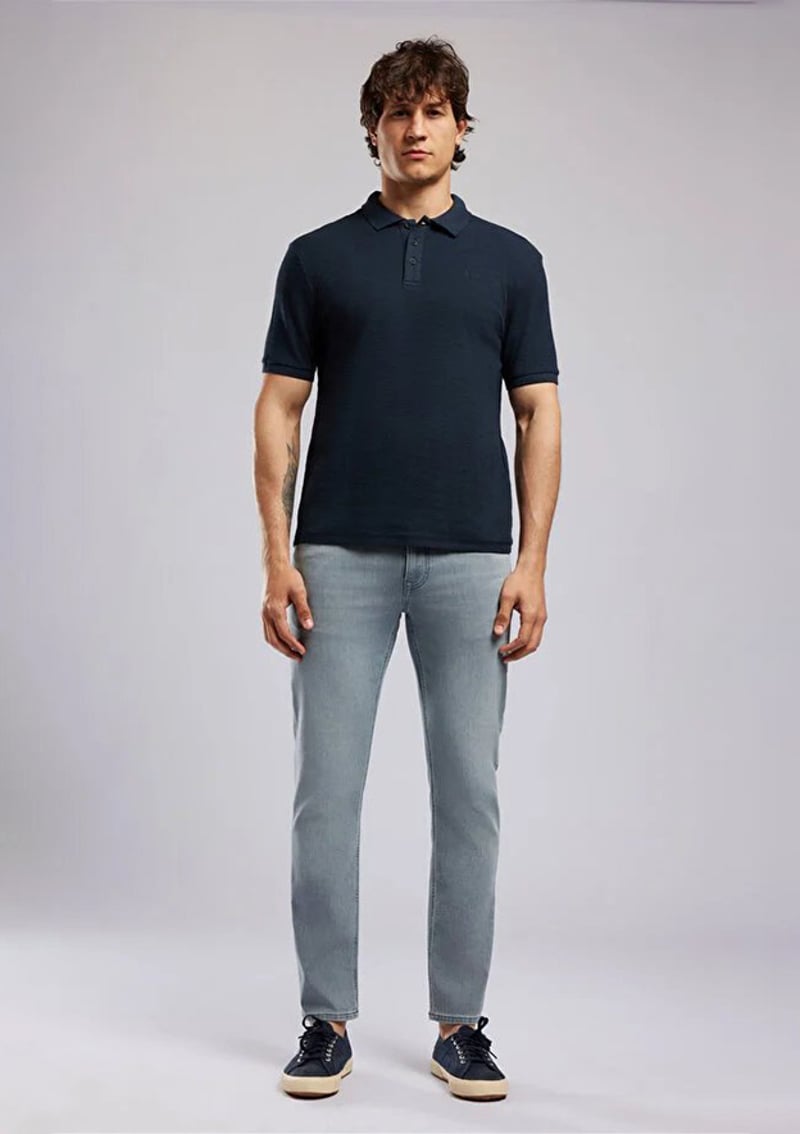 262 Lcm 242040 Erkek Lacivert Polo Yaka T-shirt