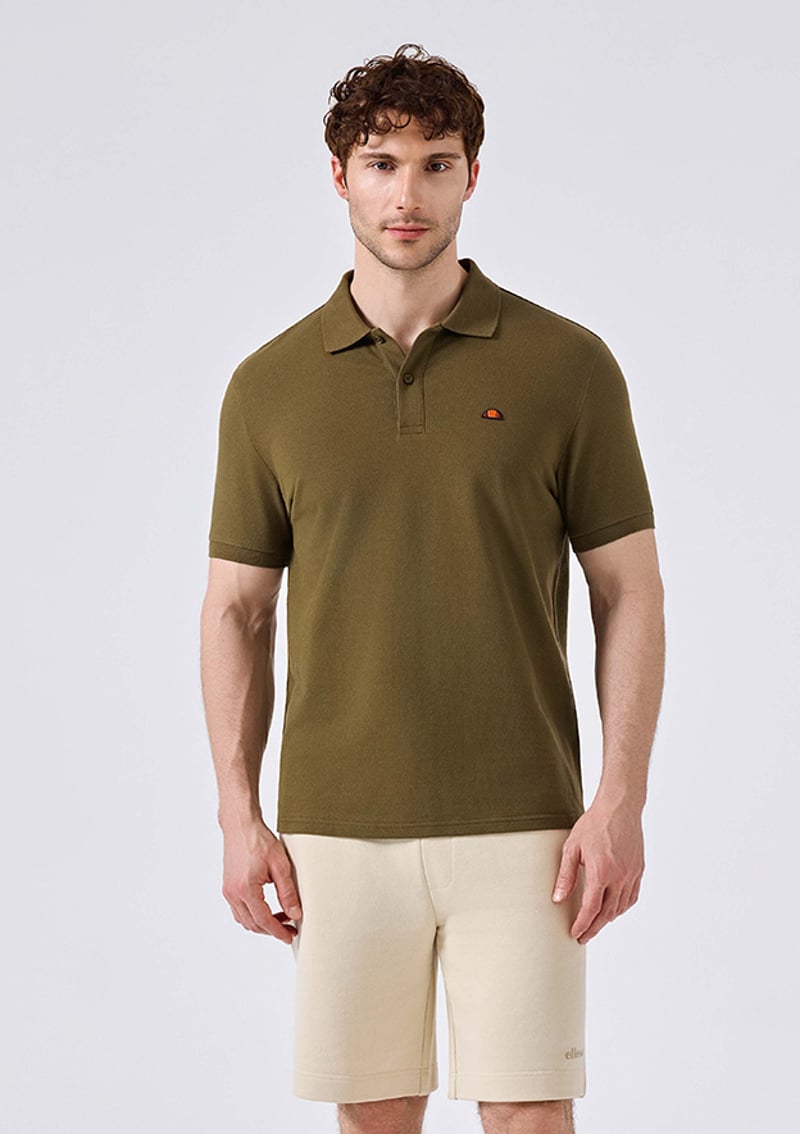 6Sm5044 Erkek Yeşil Polo Yaka T-shirt