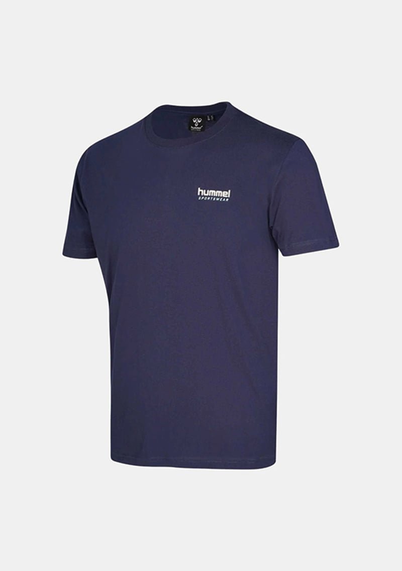 912362-7459 Erkek Mavi Baskılı T-shirt