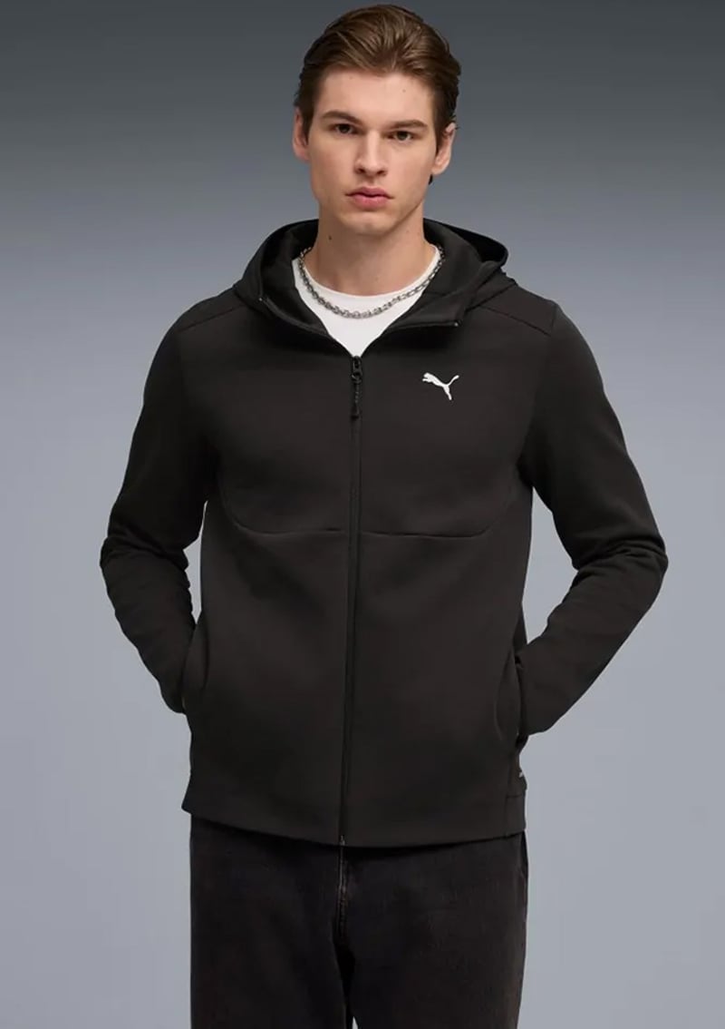 69218501 Erkek Siyah Sweatshirt