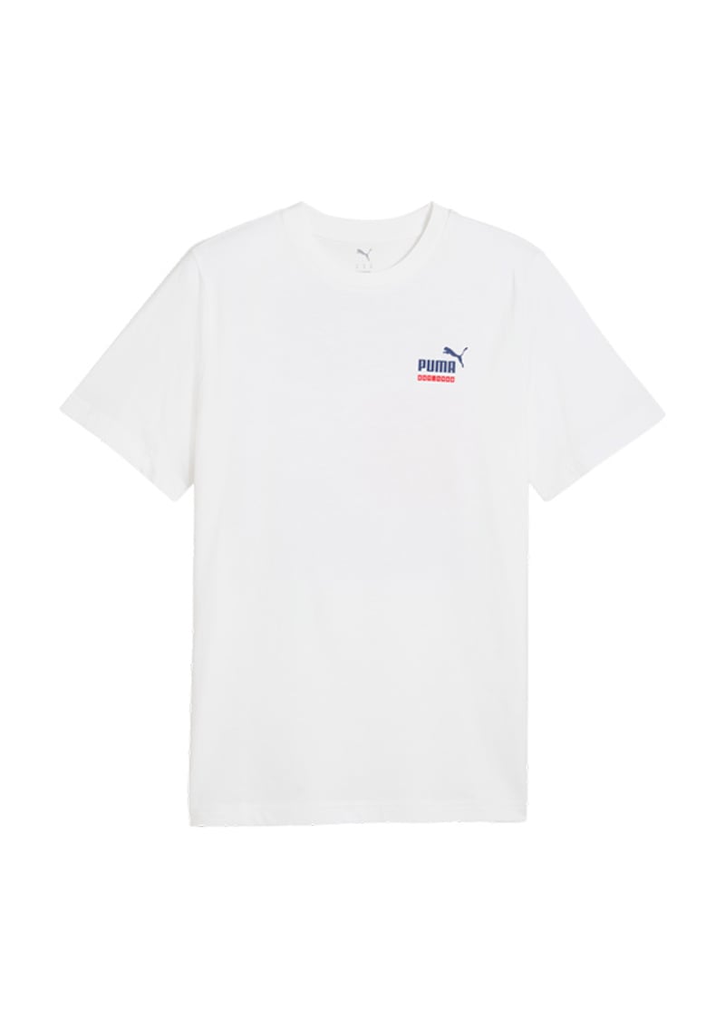 69178002 Erkek Beyaz Baskılı T-shirt