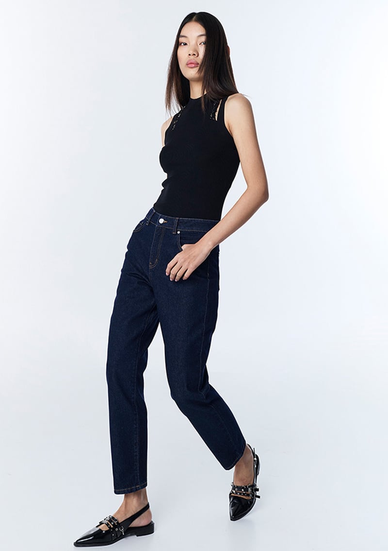 Ts1260018026 Kadın Lacivert Jean Pantolon