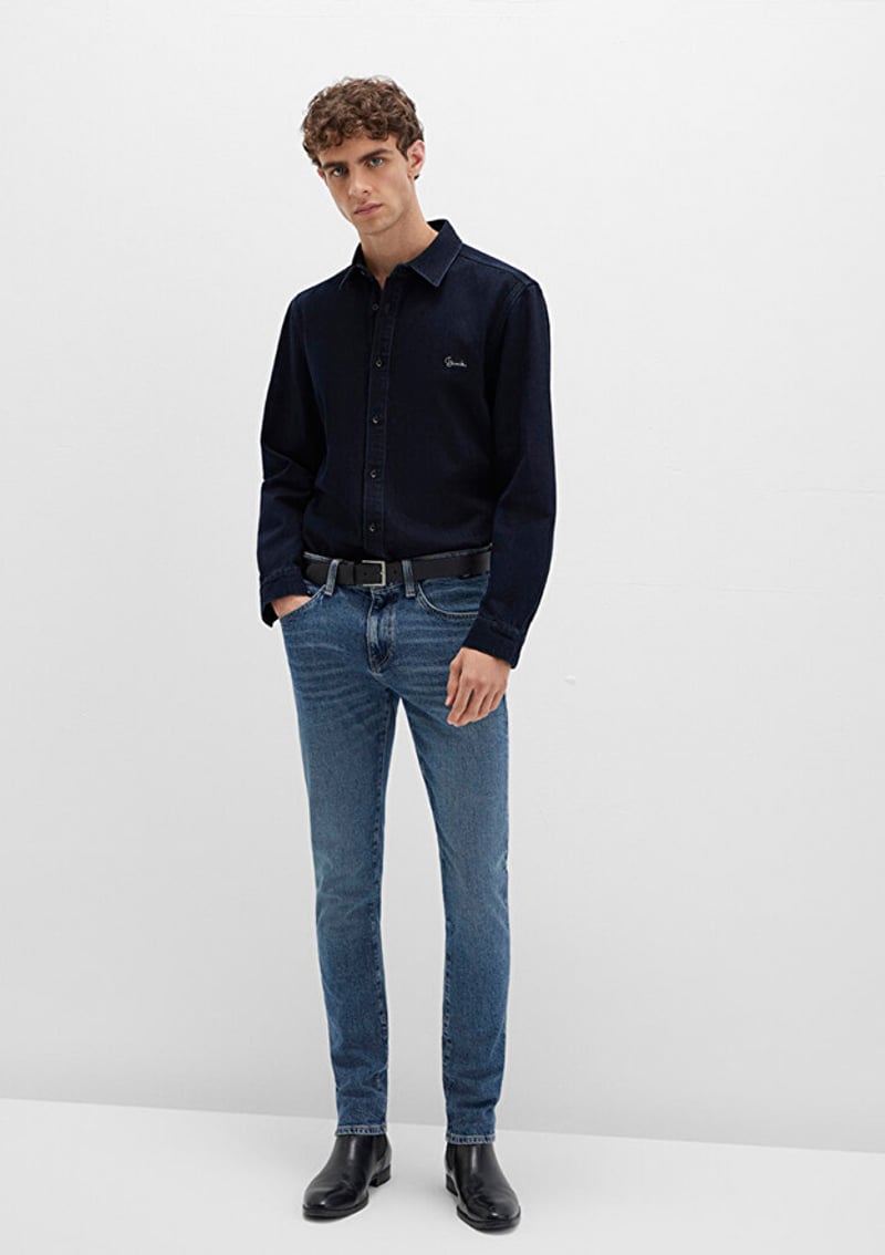 M001070-90983 Erkek Jean Pantolon