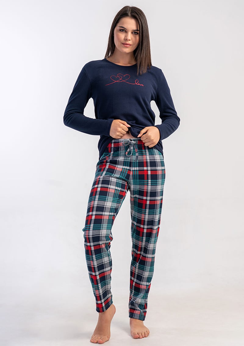 5032240424 Kadın Lacivert Pijama