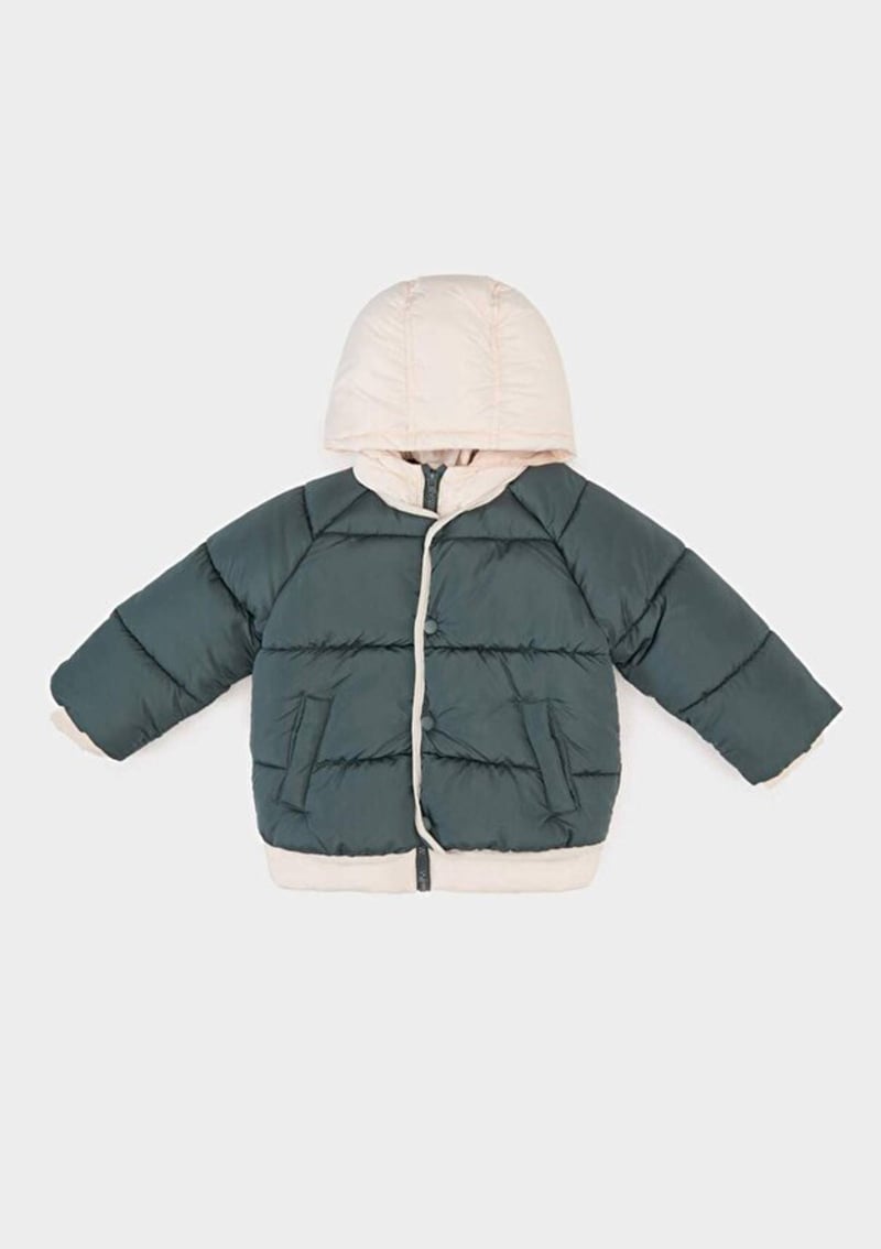 C3462A5Aab Erkek Bebek Gri Mont