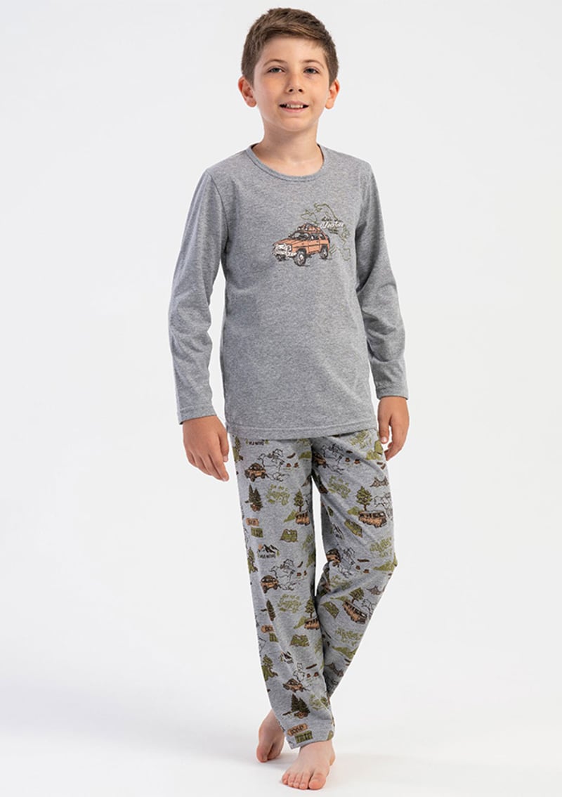 5040360822 Kadın Gri Pijama