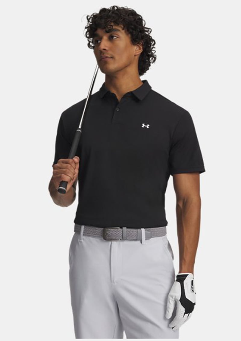 6012303-001 Erkek Siyah Polo Yaka T-shirt