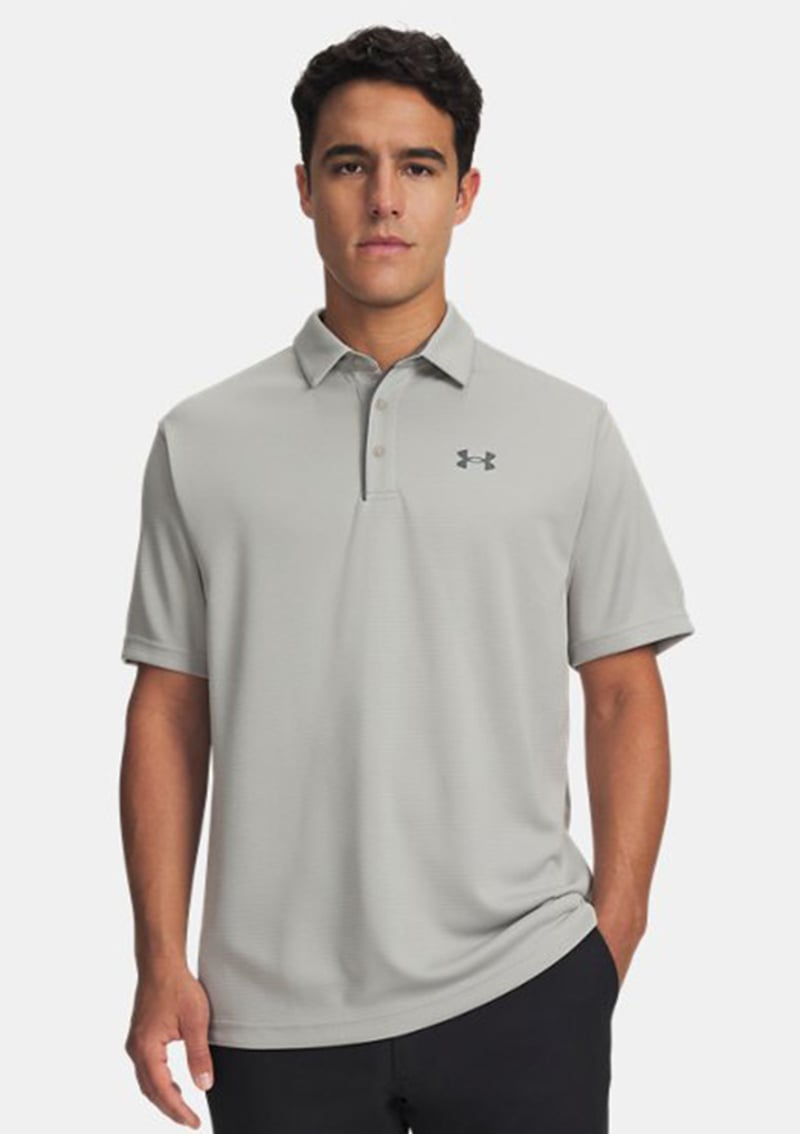 1290140-069 Erkek Gri Polo Yaka T-shirt