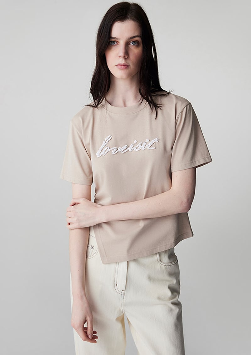 Is1260070045 Kadın Çok Renkli Baskılı T-shirt