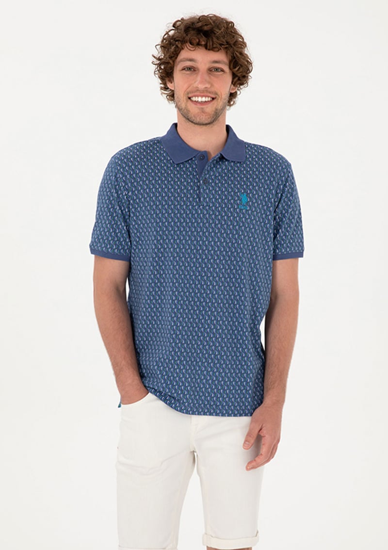 T117042900.2107602 Erkek Lacivert Regular T-shirt