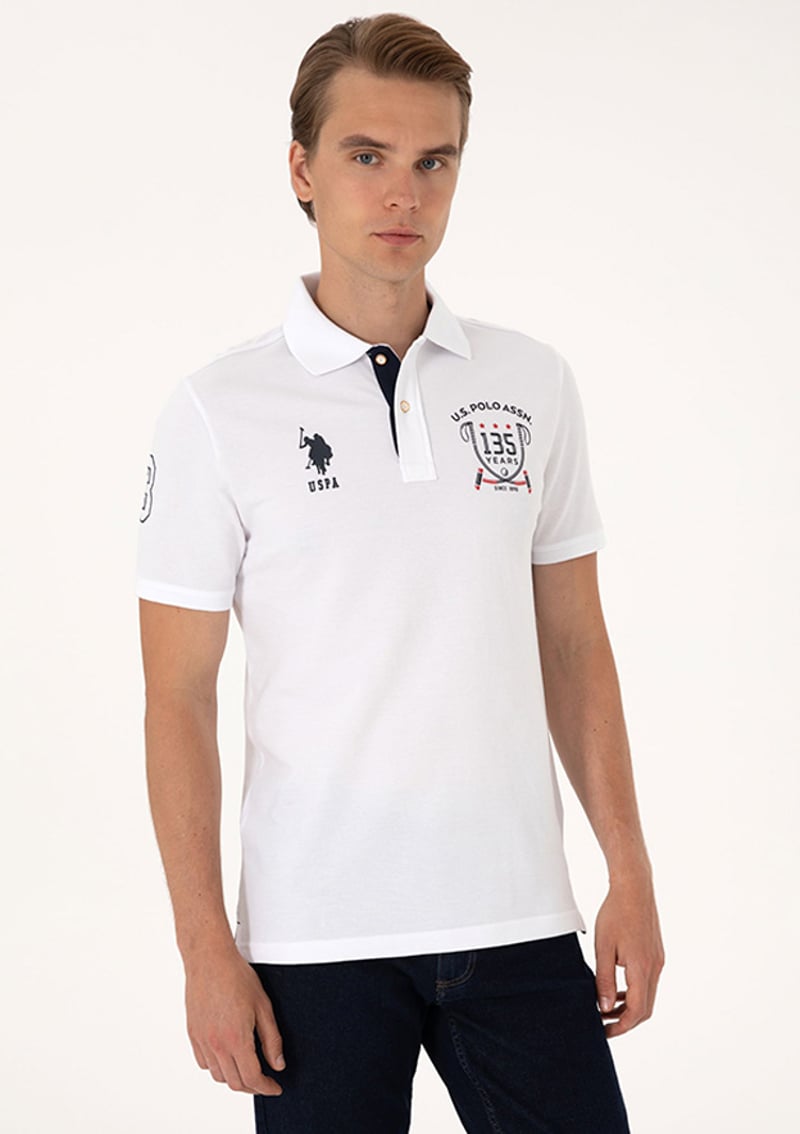 T117063553.2103738 Erkek Beyaz Regular T-shirt