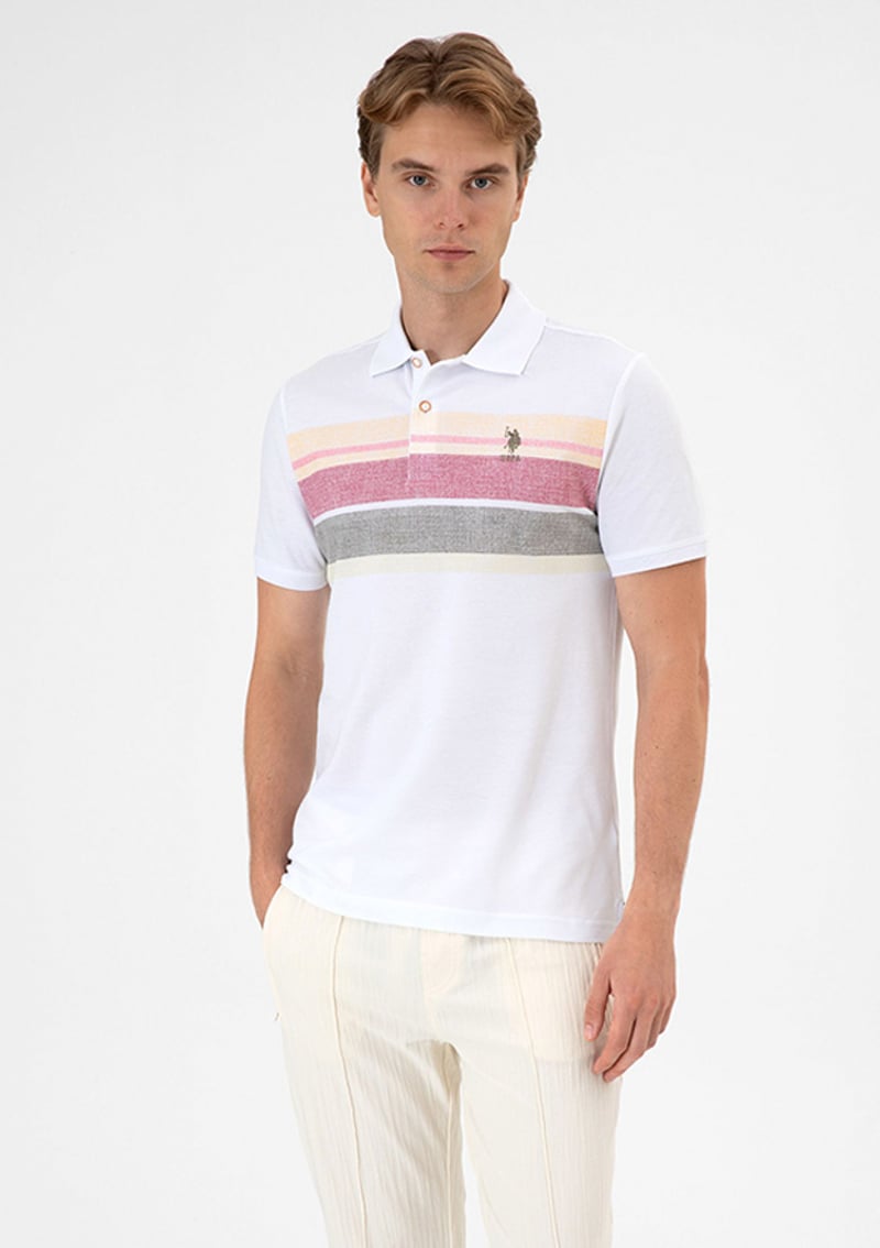 T117068410.2104447 Erkek Bej Regular T-shirt