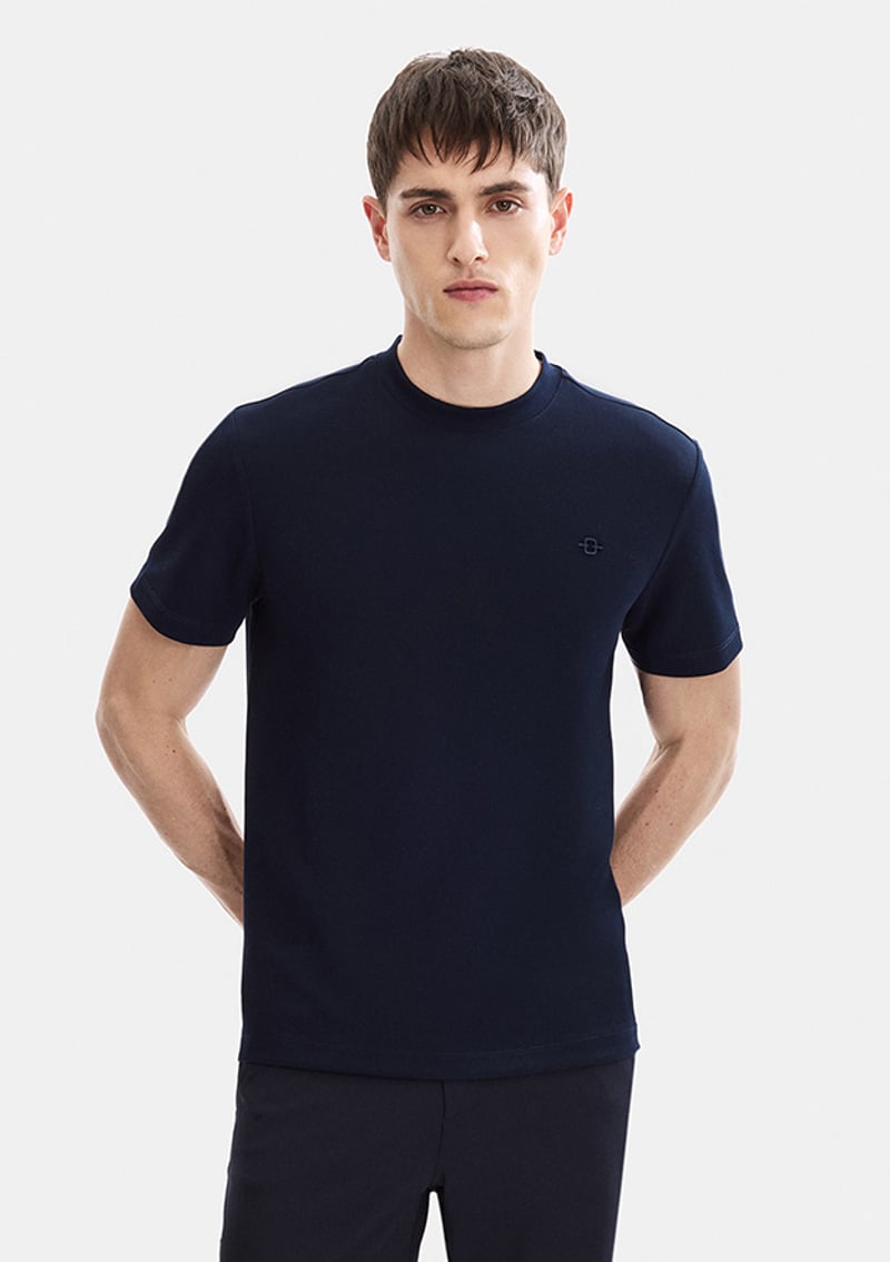 Bts1006700000 Erkek Lacivert Basic T-shirt