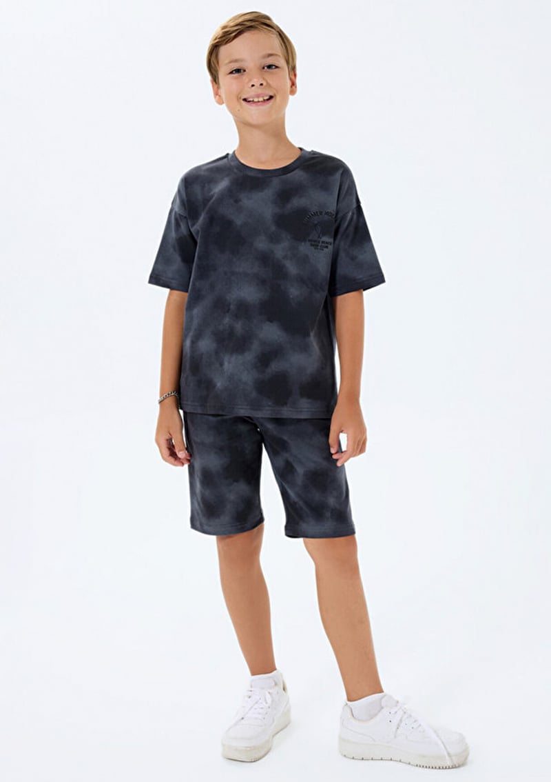 Rp3730-G Erkek Çocuk Füme Pijama
