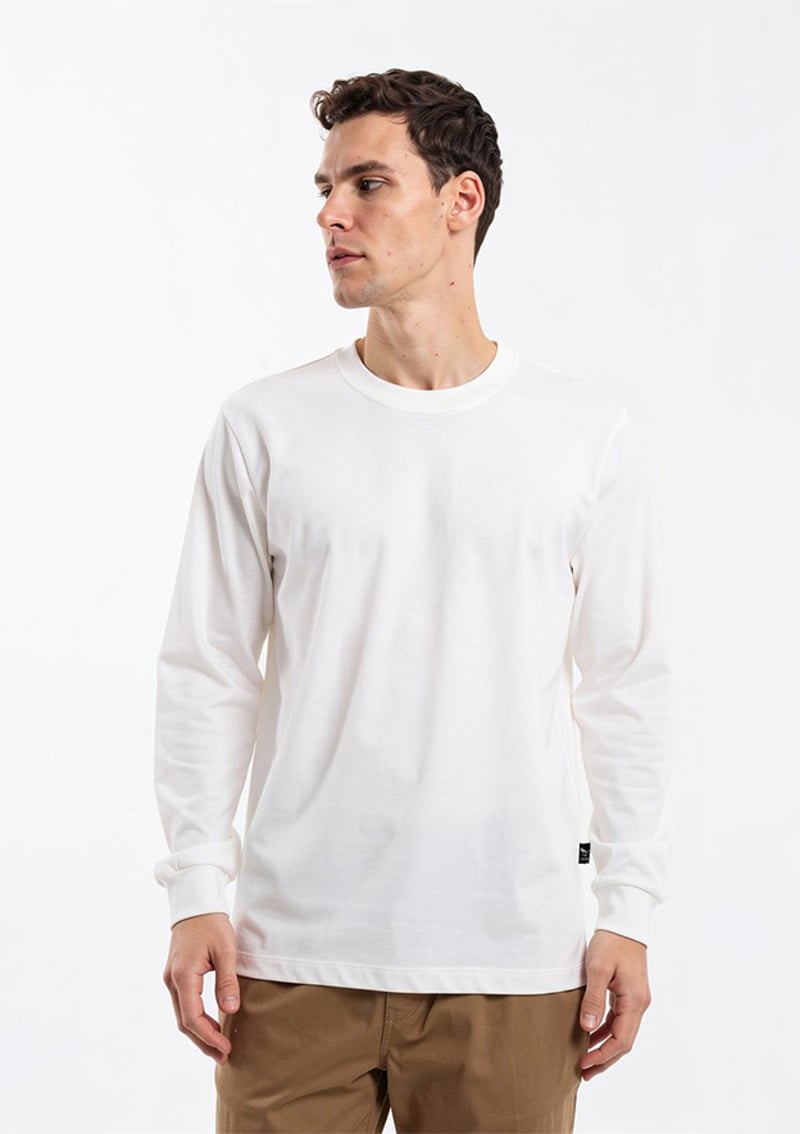 Tc4045 Erkek Beyaz Sweatshirt