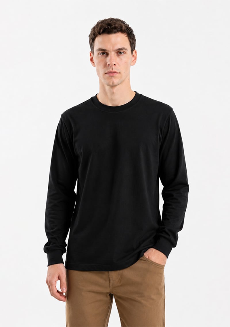 Tc4045 Erkek Siyah Sweatshirt