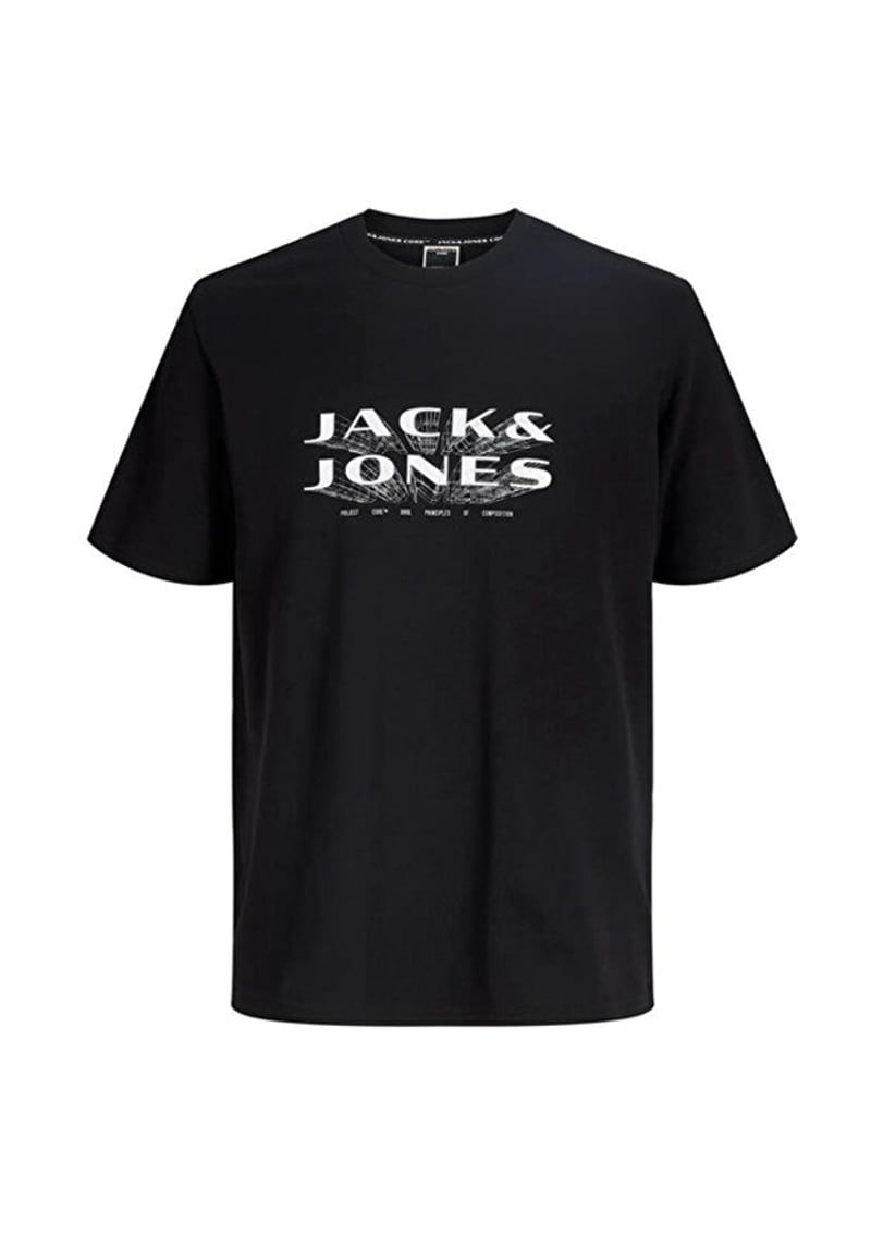 12289880 Erkek Siyah Bisiklet Yaka T-shirt
