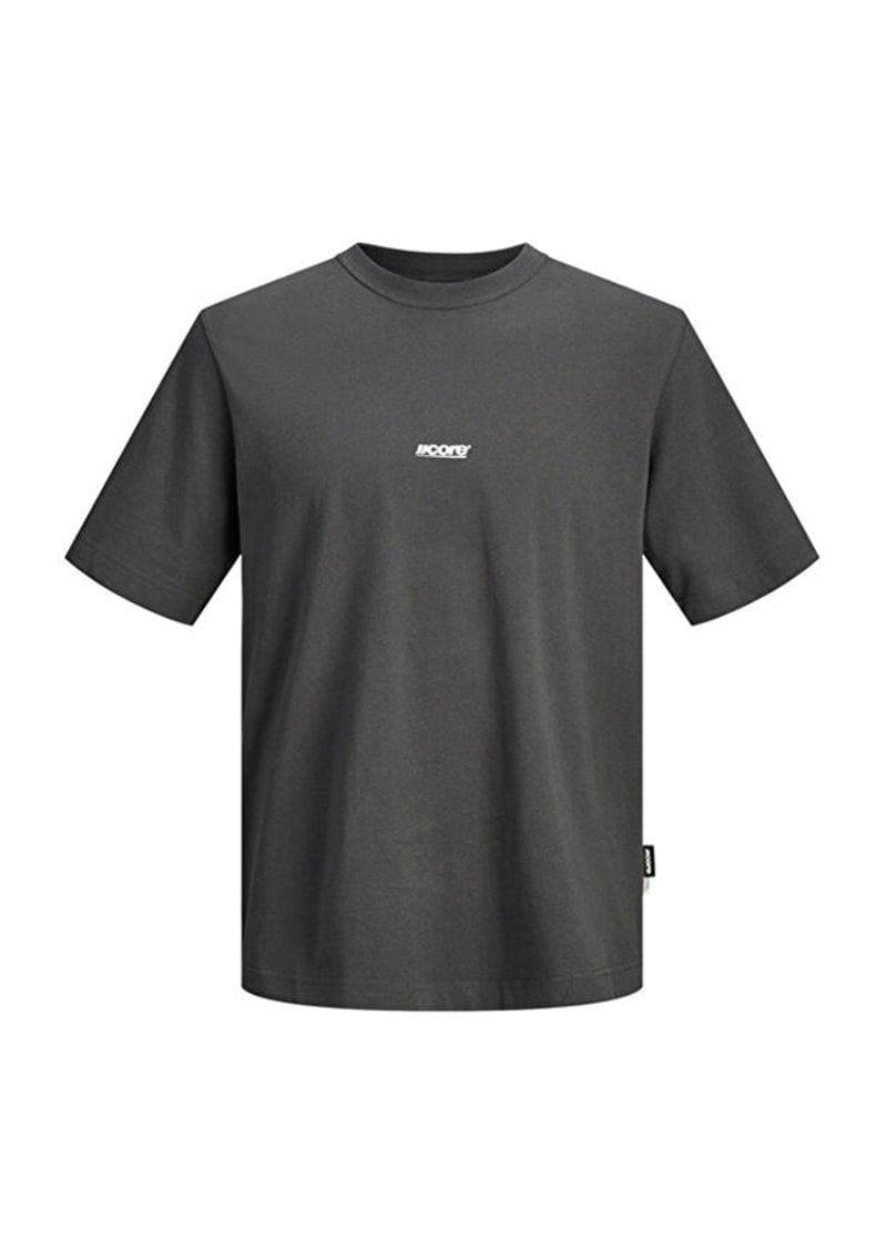 12298984 Erkek Siyah Baskılı T-shirt