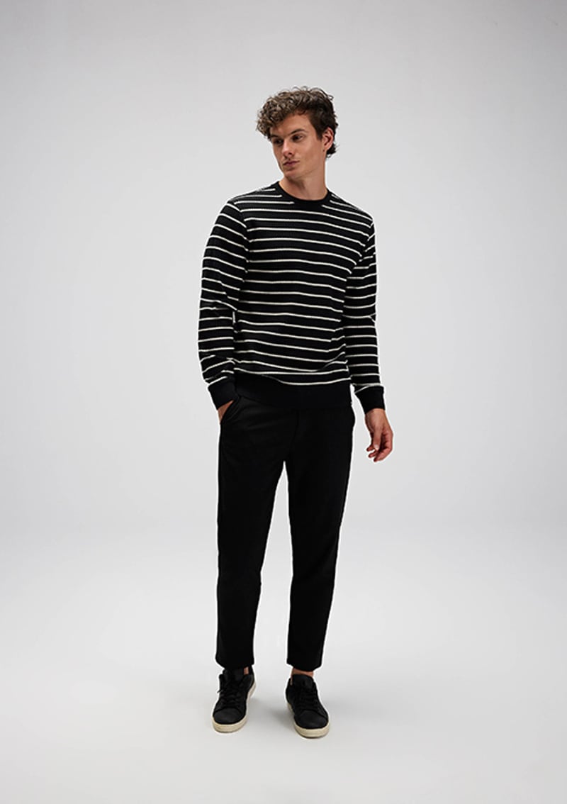 Em592 Erkek Siyah Sweatshirt