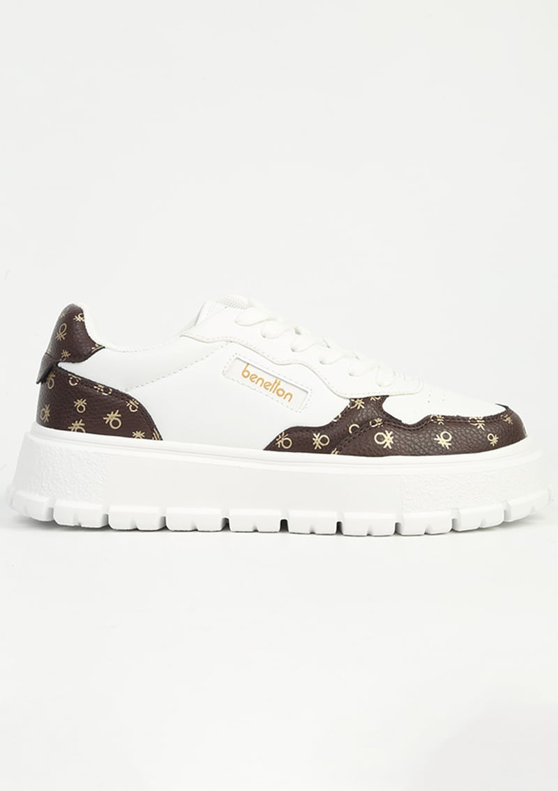 Bnı-12124 Kadın Beyaz Sneaker
