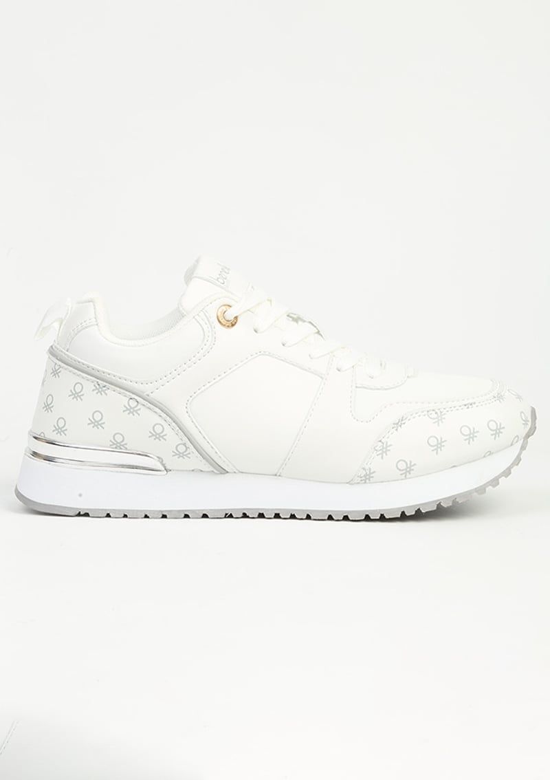 Bnı-12097 Kadın Beyaz Sneaker