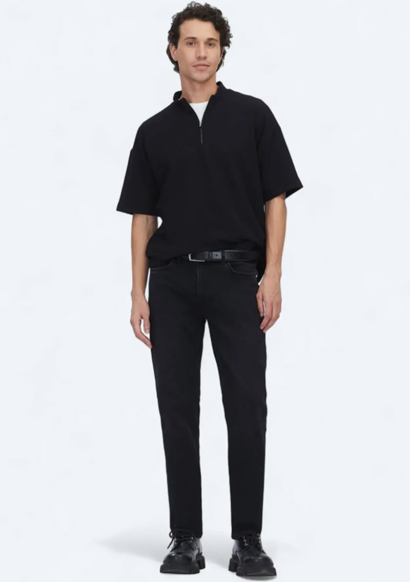 Pant-3548 Erkek Siyah Pantolon