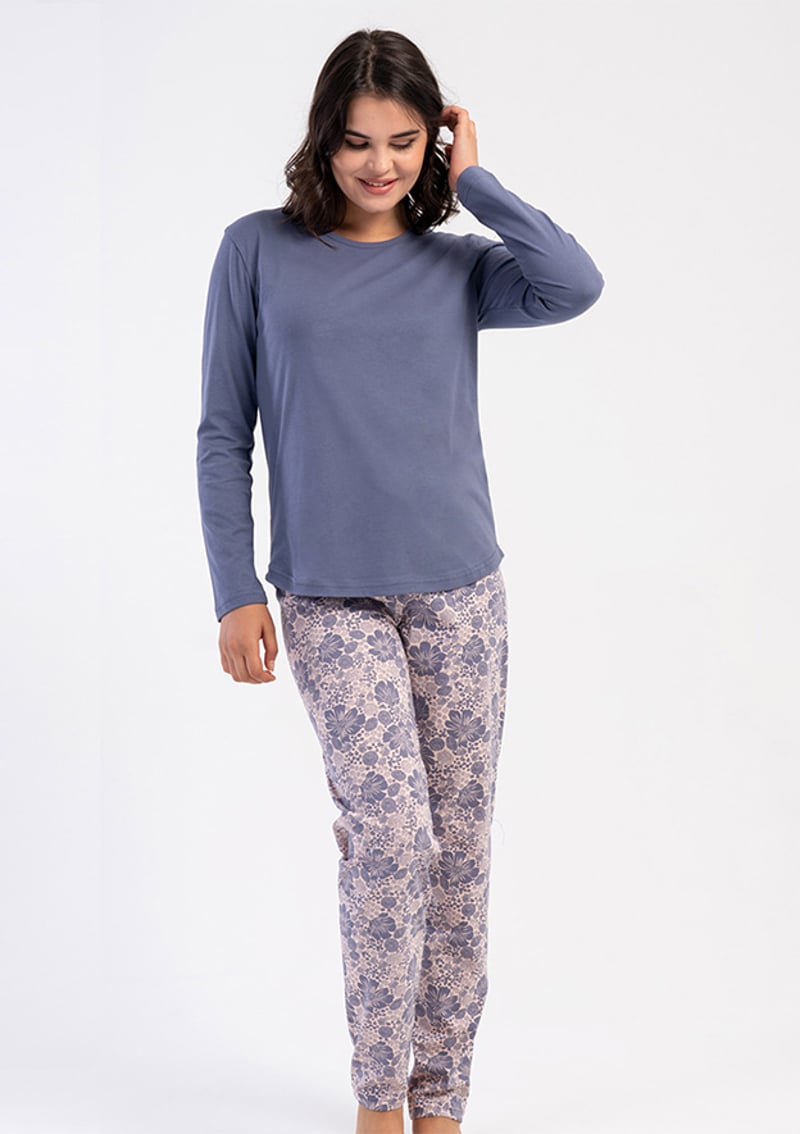 5033441477 Kadın Füme Pijama