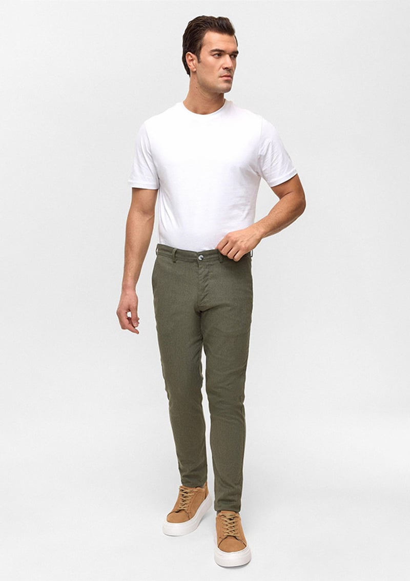Pn2020500731 Erkek Yeşil Pantolon