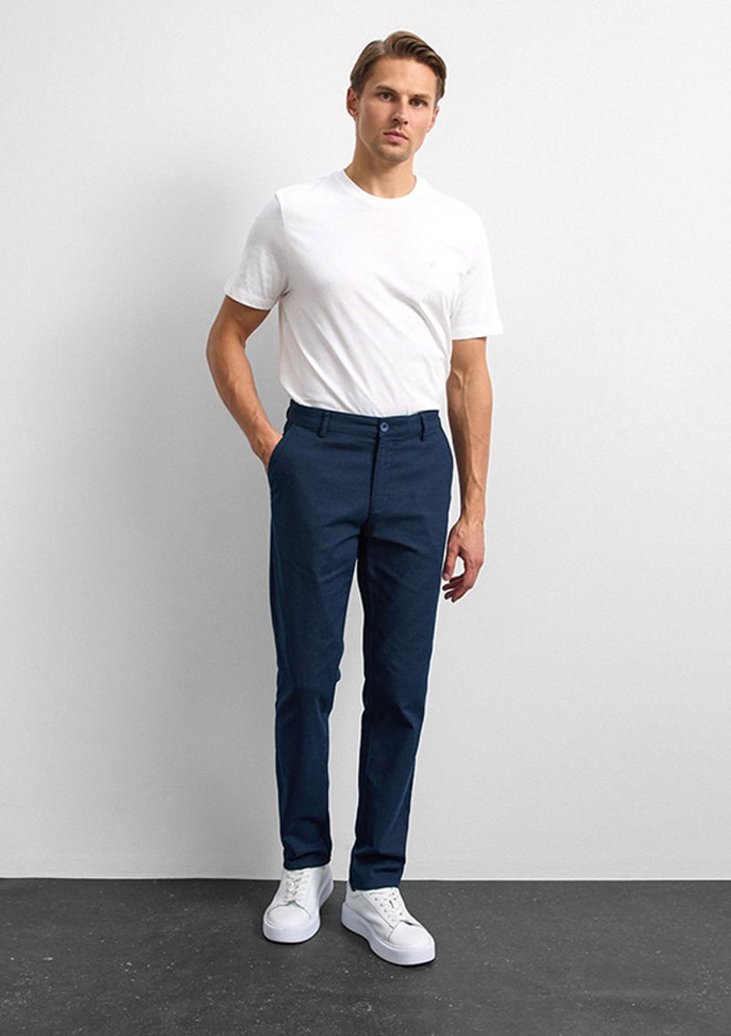 B35W30012 Erkek Lacivert Pantolon
