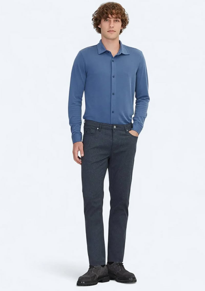 Pant-3444 Erkek Lacivert Pantolon