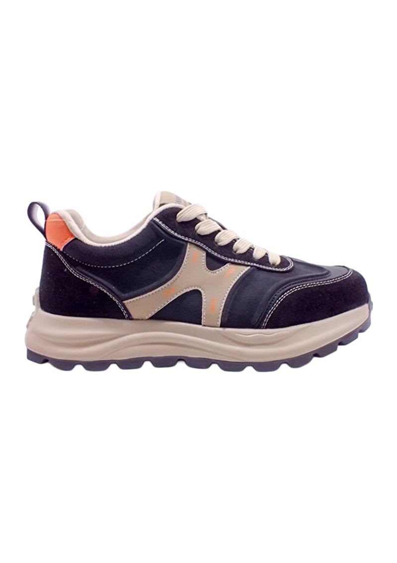 25K501-3 Sy Kadın Siyah Casual Ayakkabı