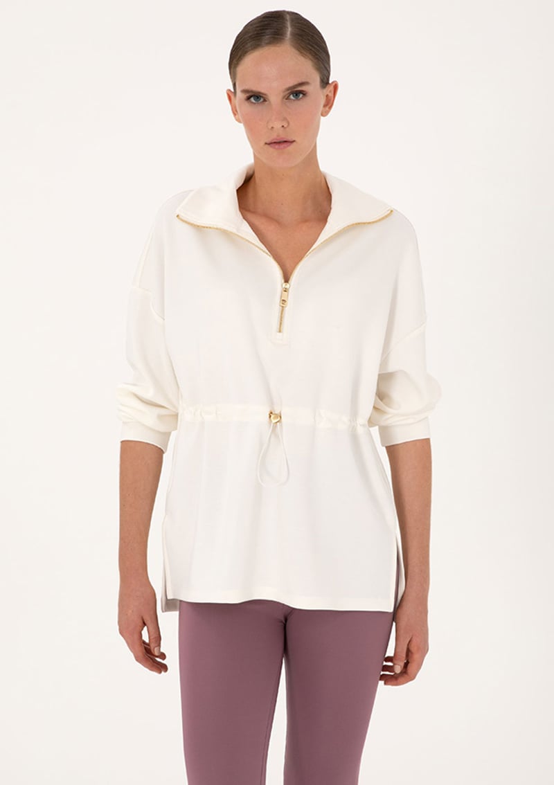 T117120048.2240368 Kadın Beyaz Sweatshirt
