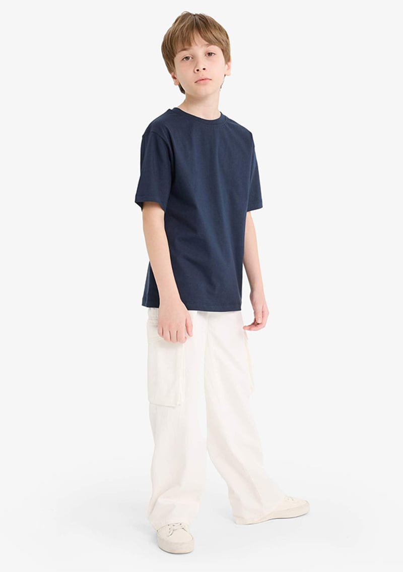 K1687A6Dfc1 Erkek Çocuk Çok Renkli Kısa Kol T-shirt
