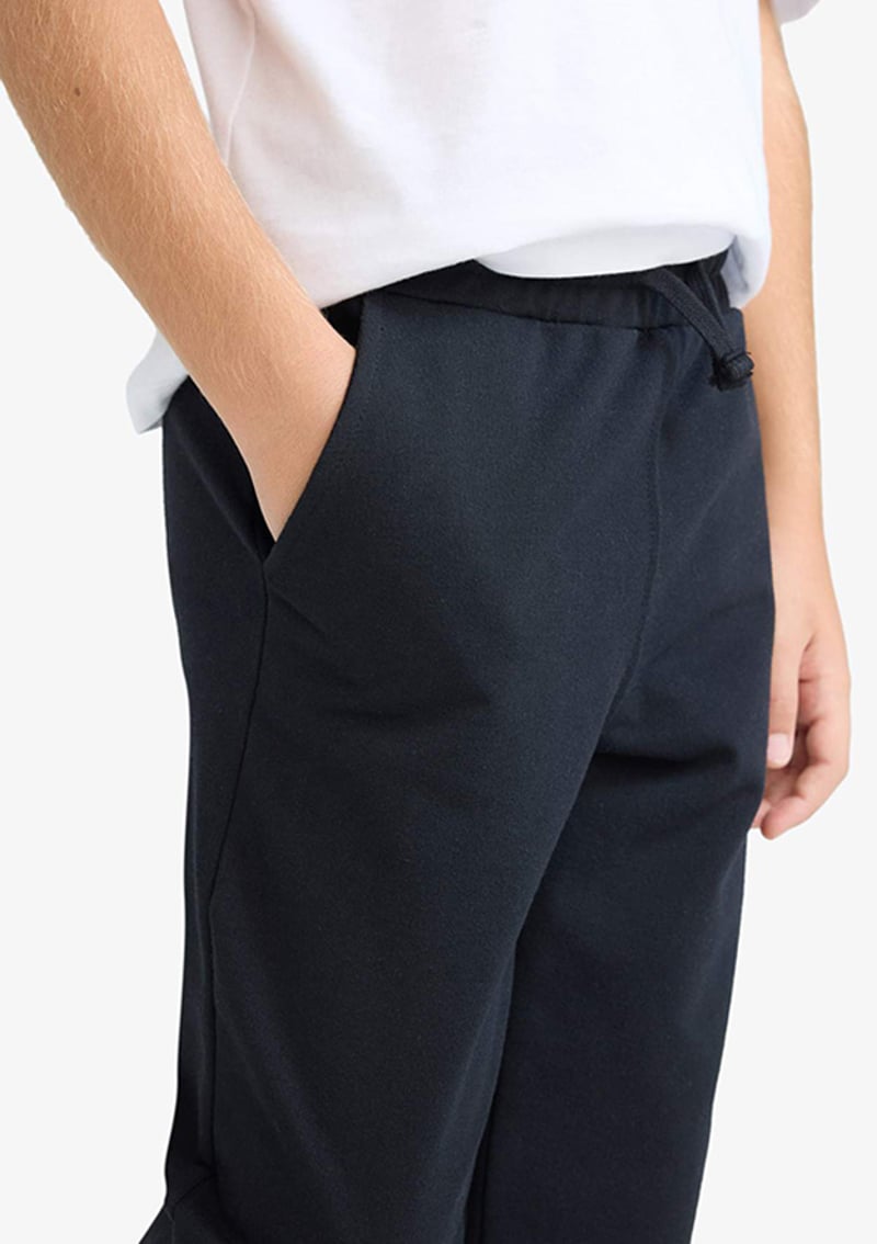 E7338A8Dfa Erkek Çocuk Siyah Pantolon