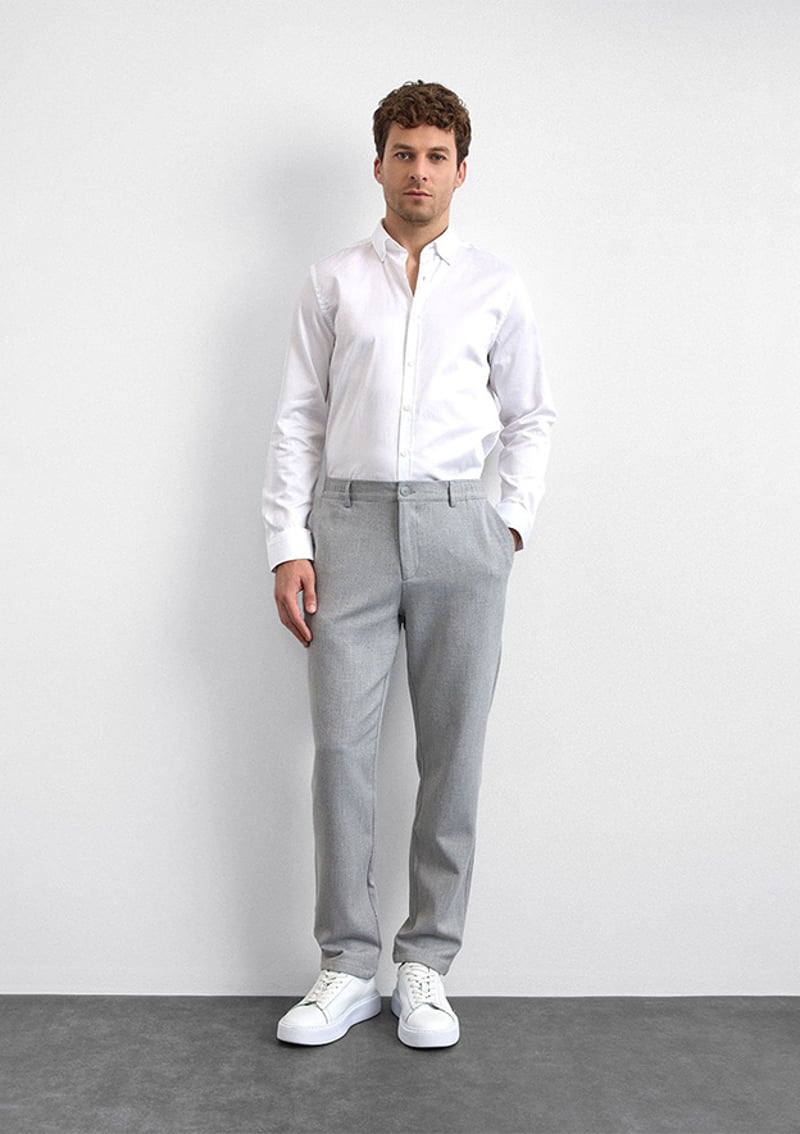 B35W33007 Erkek Gri Pantolon