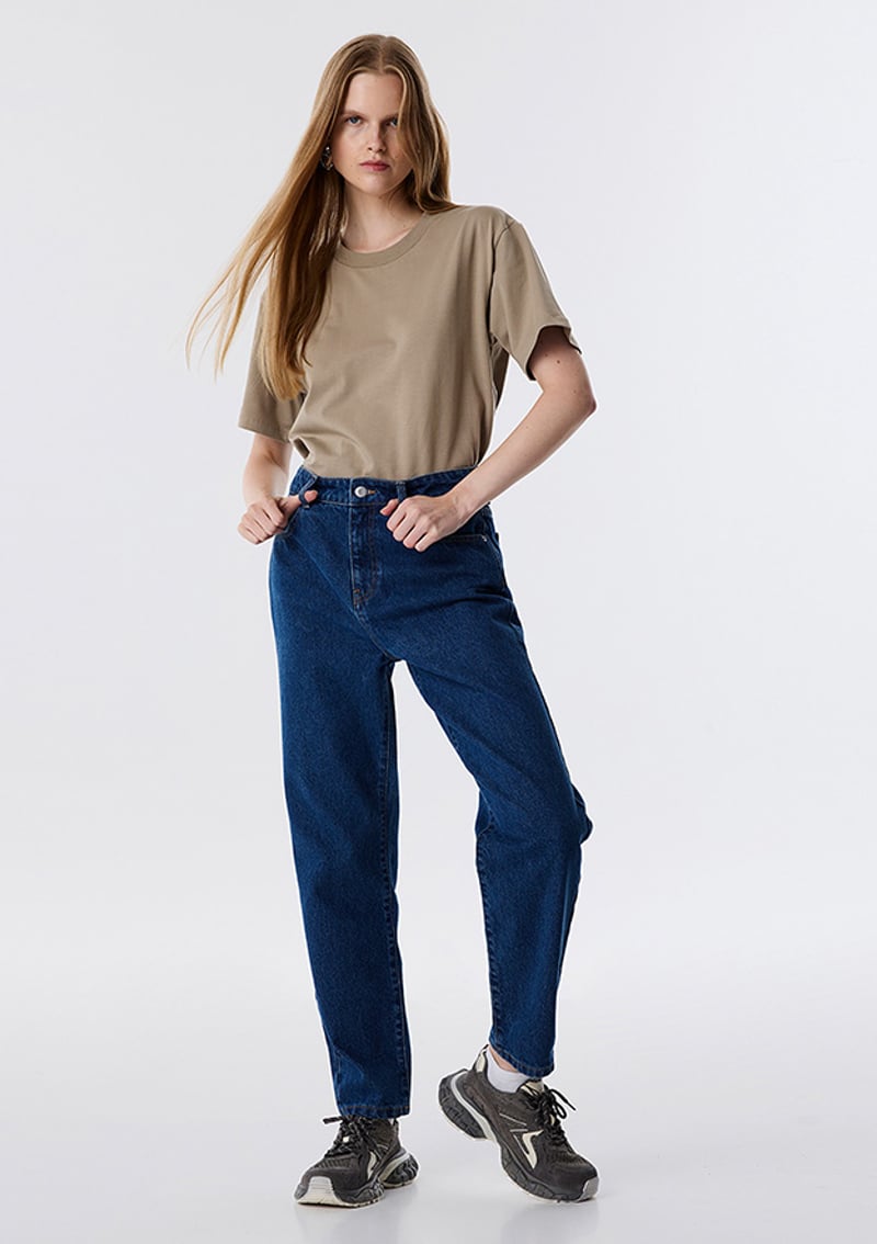 Tw6250018029 Kadın Lacivert Jean Pantolon