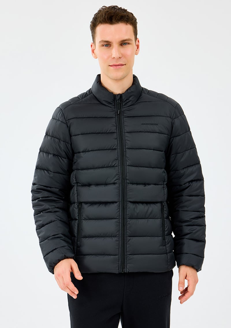 S231242-3817 Erkek Siyah Mont