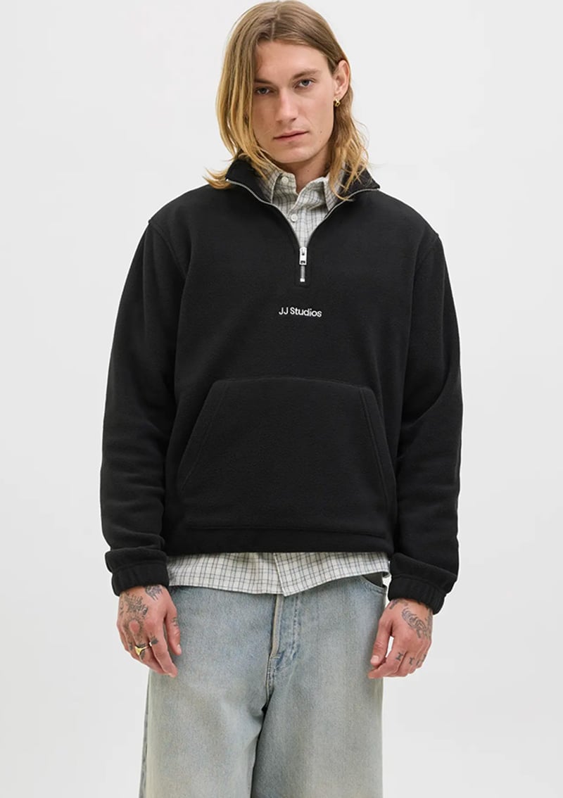 12279680 Erkek Siyah Sweatshirt