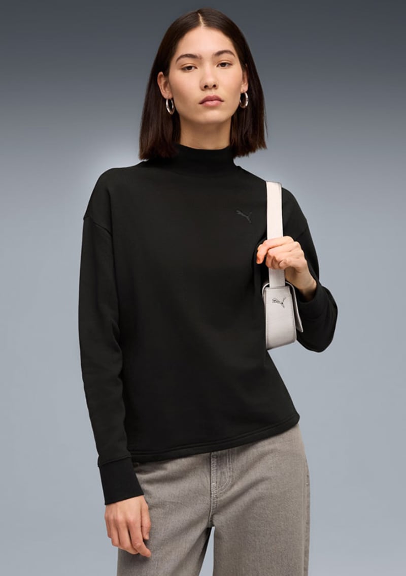 68815201 Kadın Siyah Sweatshirt