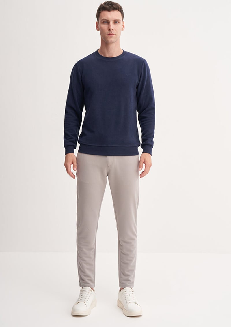 56400 Erkek Lacivert Sweatshirt