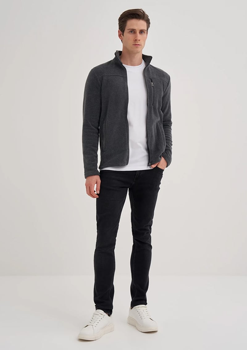 56330 Erkek Antrasit Sweatshirt