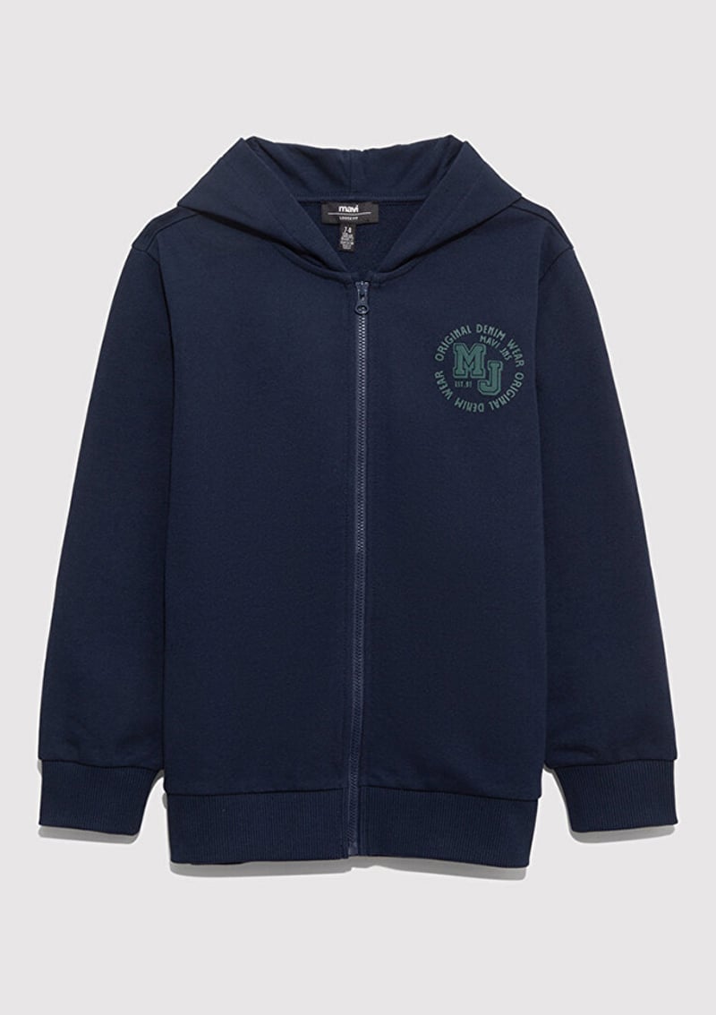 M6S10127-82318 Erkek Çocuk Lacivert Sweatshirt
