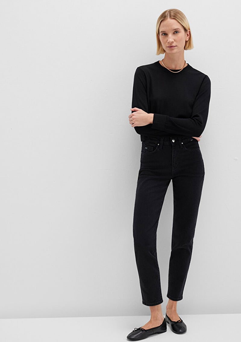 M100277-90500 Kadın Jean Pantolon