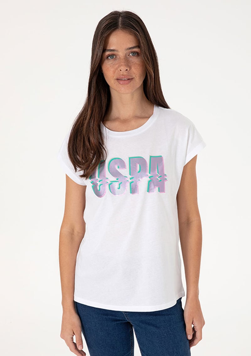 T117052617.2104079 Kadın Beyaz Regular T-shirt