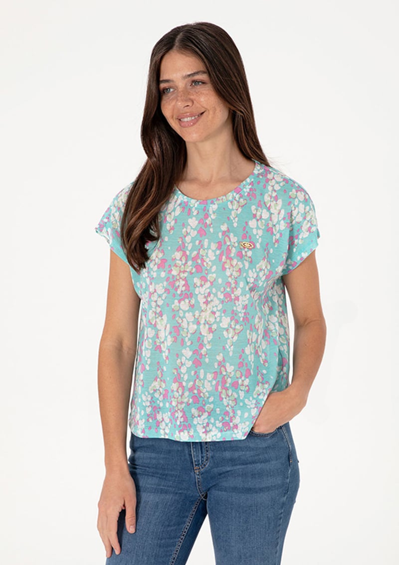 T117063311.2104646 Kadın Mavi T-shirt