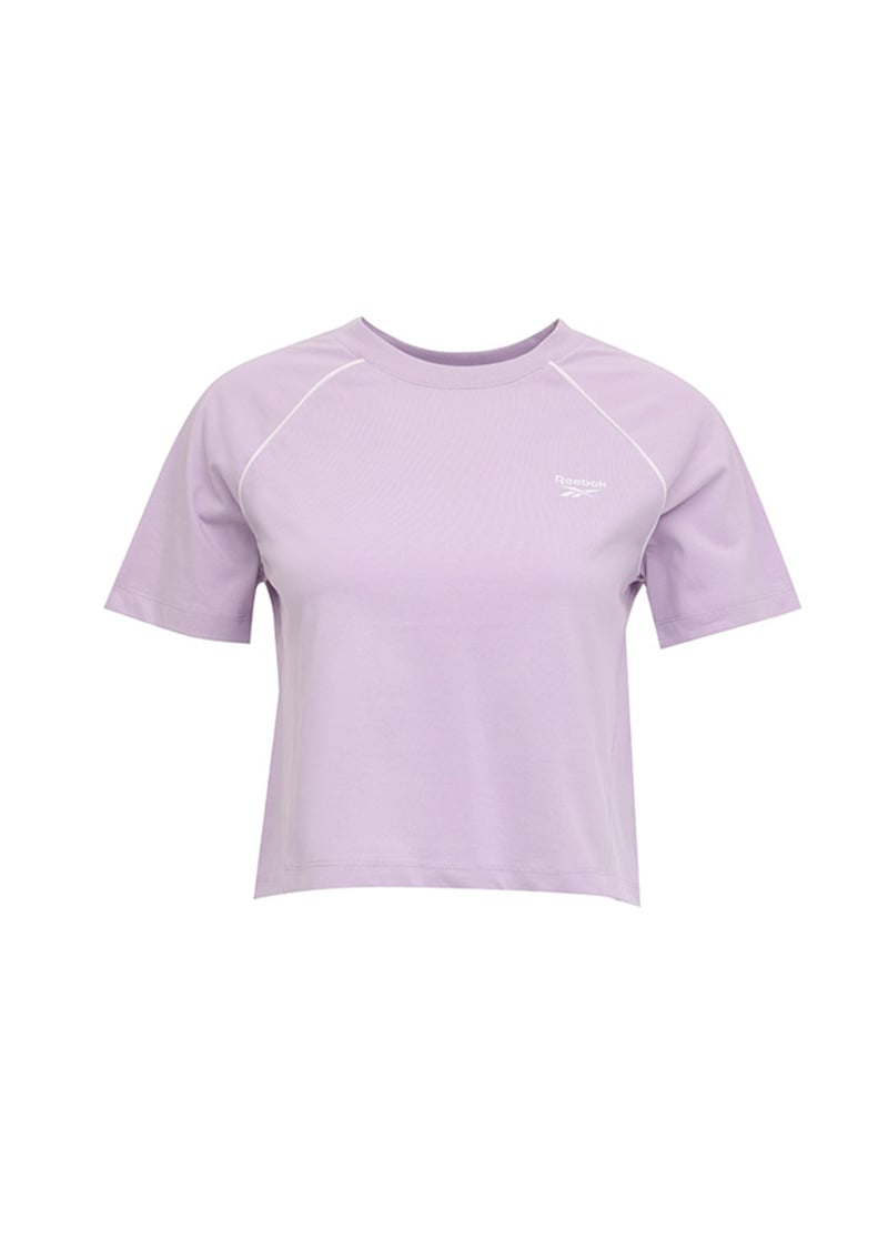 Lc 6592 Kadın Mor Kısa Kol T-shirt