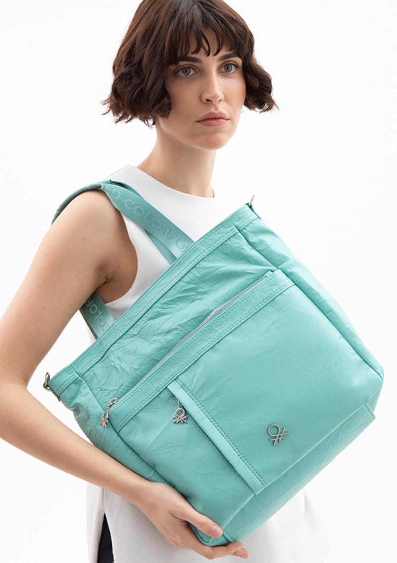 Bnt_1473 Kadın Yeşil Kol Çantası