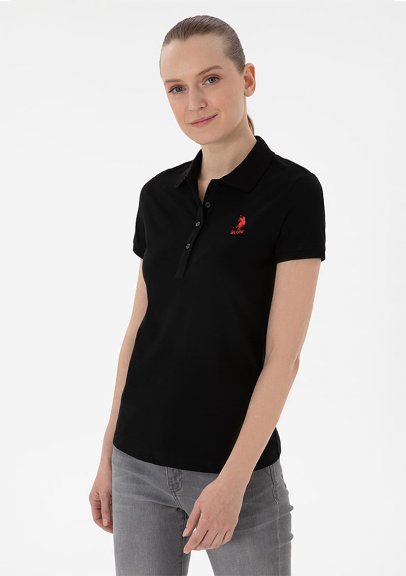 T117021943.2080749 Kadın Siyah Basic T-shirt