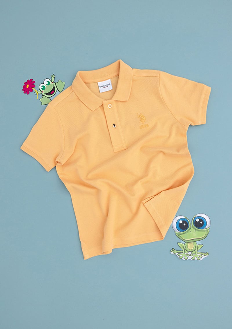 T117023579.2084894 Erkek Çocuk Turuncu Regular T-shirt