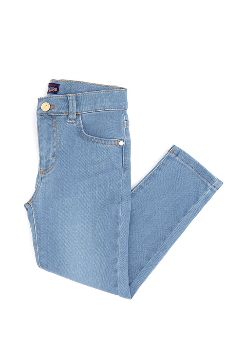 T116835695.1839712 Kız Çocuk Mavi Jean Pantolon
